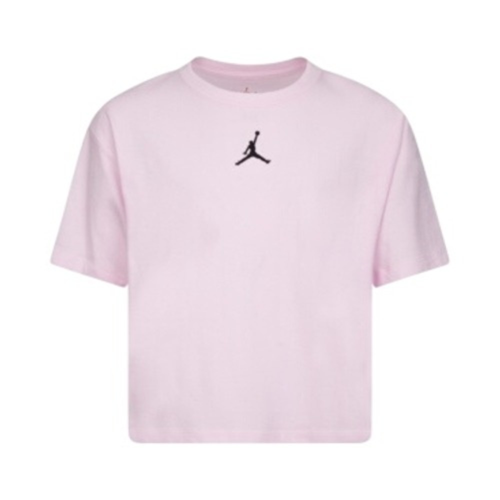 Air Jordan Jumpman Cropped T-Shirt Junior Girls - Pink Size Large